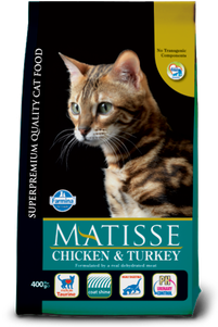 Farmina MATISSE CHICKEN & TURKEY для взрослых кошек, курица и индейка