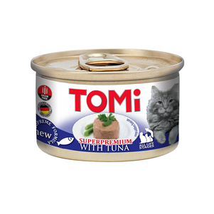 TOMi Superpremium Tuna ТОМІ ТУНЕЦЬ консерви для котів, мус