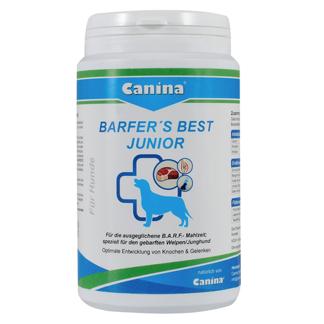 Canina Barfer Best Junior витаминный комплекс комплекс при натуральном кормлении для щенков и молодых собак