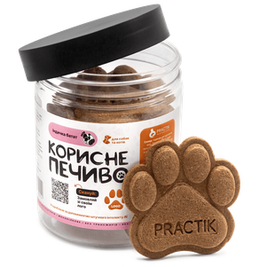 Practik Корисне Печиво Індичка-Батат Для Собак Та Котів, 1 Шт Фото Зоомагазину Dog.Com.Ua