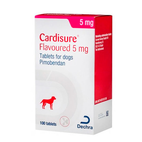 Кардишур 5 мг Препарат для лікування серцевої недостатності собак