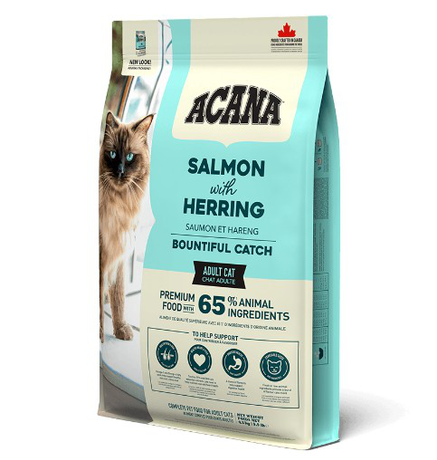 Acana Bountiful Catch Для Дорослих Кішок (Цілісна Риба) Фото Від Dog.Com.Ua