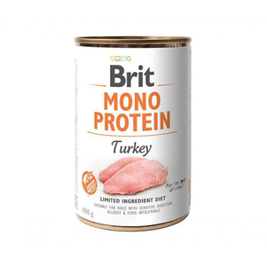 Консерва Brit Mono Protein Dog для собак із чутливим травленням (індичка)