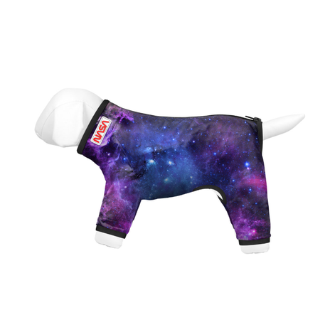 COLLAR WAUDOG Clothes Дощовик для собак, малюнок «NASA21»