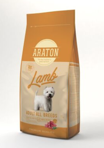 Сухий корм Araton LAMB Adult All Breeds для дорослих собак все порід (ягня)