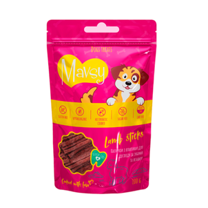 Mavsy (Мавсі) Lamb Sticks Ласощі Для Собак Палички З Ягнятини Для Догляду За Зубами Та Яснами Фото Зоомагазину Dog.Com.Ua