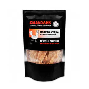 Practik М'Ясні Чіпси «Просто Курка» Для Собак І Котів Фото Зоомагазину Dog.Com.Ua