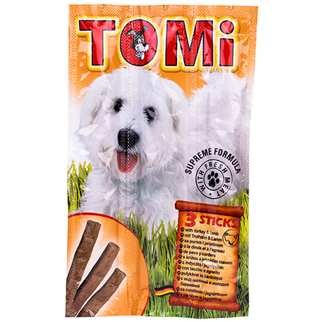 TOMi Sticks Dog Turkey&Lamb ТОМИ СТИКС ИНДЕЙКА ЯГНЕНОК лакомство для собак