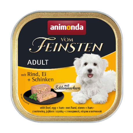 Animonda (Анимонда) Консервочка Для Собак "Vom Feinsten" (Говядина, Яйцо, Ветчина) Фото От Dog.Com.Ua