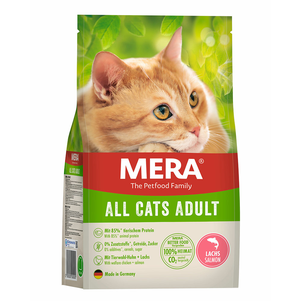 MERA Cats All Adult Salmon (Lachs) беззерновой корм для взрослых котов всех пород со свежим мясом лосося