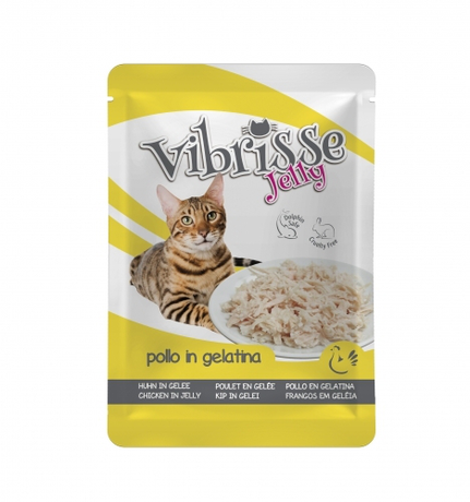 Vibrisse Пауч Куряче Філе В Желе, 70 Г Фото Від Dog.Com.Ua