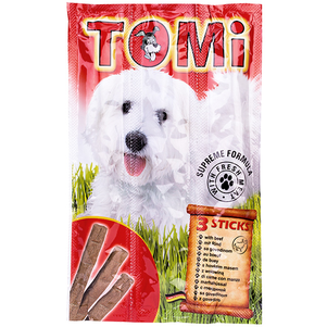 TOMi Sticks Dog Beef ТОМІ СТІКС яловичина ласощі для собак