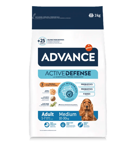 Сухий корм Advance (Едванс) Dog Medium Adult для дорослих собак середніх порід