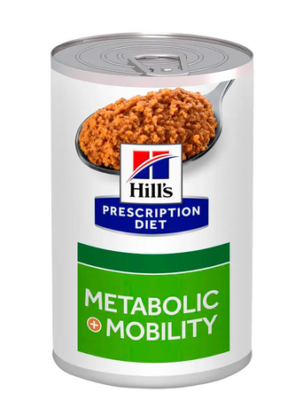 Hill’s PRESCRIPTION DIET Metabolic + Mobility зниження ваги і підтримка суглобів, консерва