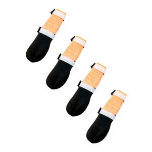 Non-Stop Dogwear Protector Bootie High Высокие Ботинки Для Собак Черные С Оранжевым Фото Зоомагазина Dog.Com.Ua