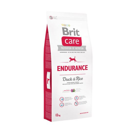 Сухий корм Brit Care (Бріт Кеа) Endurance Duck & Rice для дорослих собак всіх порід з підвищеною фізичною активністю (качка і рис)