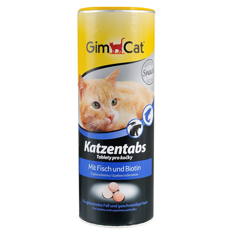 Вітаміни Gimcat Для Котів Гімкет Кеттабс Риба Таблетки 425 Г Фото Від Dog.Com.Ua