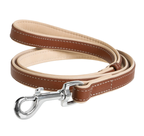 Collar Waudog Soft Повідець Для Собак Шкіряний 183См, Коричневий Фото Від Dog.Com.Ua