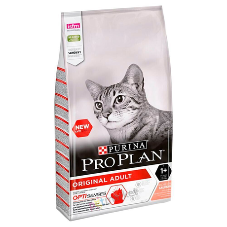Purina Pro Plan Cat Adult Original Salmon для взрослых кошек с лососем
