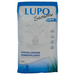 Сухий корм Luposan Lupo Sensitiv 20/8 для дорослих малоактивних собак з чутливим травленням (курка)