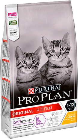 Purina Pro Plan Kitten (Junior) Chicken для котят с курицей