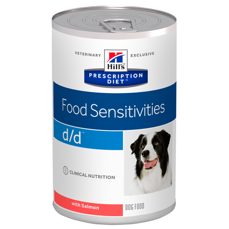 Лечебный корм Hills PD Canine d/d Salmon диетический корм Хиллс с лососем при пищевых аллергиях у собак