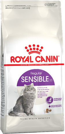 Royal Canin Sensible 33 для кошек с чувствительным пищеварением