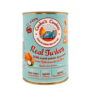 Cooka'S Cookies Натуральний Вологий Корм Для Собак З Індичкою, Овочами, Фруктами Та Насінням Чіа Фото Зоомагазину Dog.Com.Ua