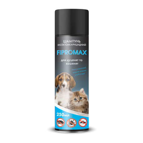 Fipromax Шампунь от блох и клещей для котят и щенков