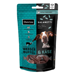 Chewies Salametti Натуральные Сушеные Колбаски Для Собак (Буйвол И Сыр) Фото Зоомагазина Dog.Com.Ua