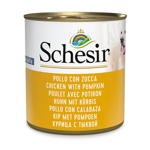 Schesir Chicken With Pumpkin Вологий Корм У Желе Для Собак З Куркою Та Гарбузом, 285 Г Фото Зоомагазину Dog.Com.Ua