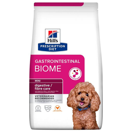 Hill’s Prescription Diet Gastrointestinal Biome Mini Сухий корм для собак малих порід при захворюваннях шлунково-кишкового тракту, з куркою