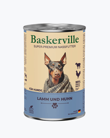 Baskerville Консерва Для Собак (Ягненок И Петух) Фото От Dog.Com.Ua