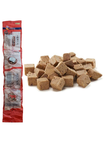 Cattyman Freeze Dried Beef Liver Dice Кэттимен Говяжья Печень Сублимированное Лакомство Для Котов Фото От Dog.Com.Ua
