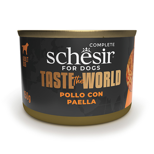 Schesir Taste The World Chicken With Paella Влажный Корм В Бульйоне Для Котов С Курицей И Паэльей, 150 Г Фото Зоомагазина Dog.Com.Ua