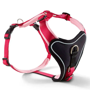 Wolters Professional Comfort Шлейка Пом'Якшена Для Собак Малинова Фото Зоомагазину Dog.Com.Ua