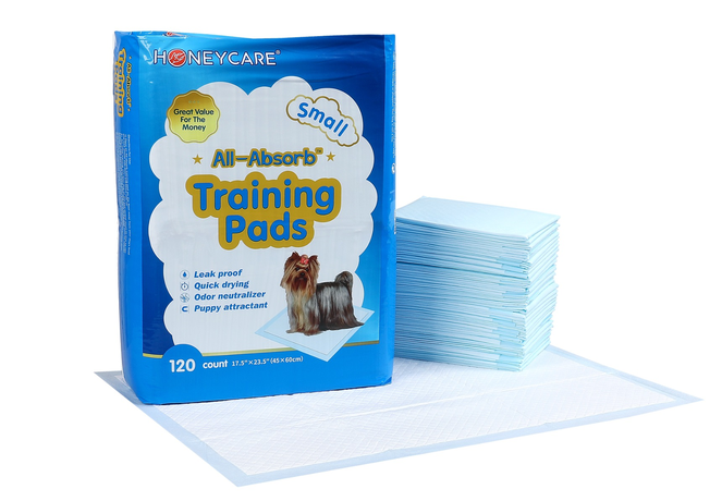 All-Absorb Training Pads Regular Small Пелюшки для цуценят та собак дрібних порід, 45x60 см