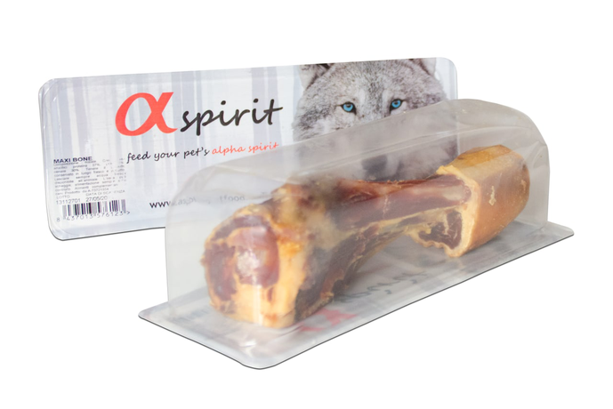 Alpha Spirit Ham Bone Maxi Blister (Альфа Спіріт) Кісточка Велика Для Собак - Натуральна М'Ясна Кістка Фото Від Dog.Com.Ua