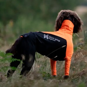 Non-stop dogwear Protector dog suit М Комбінезон для собак помаранчевий (хлопчик)
