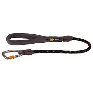 Ruffwear Knot-A-Long™ Короткий Повідець Канат Для Собак Чорний Фото Зоомагазину Dog.Com.Ua