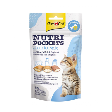 GimCat Nutri Pockets - подушечки для кошенят