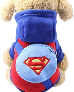 Fifa Superman Худі З Сумкою Трикотаж На Флісі, S Фото Зоомагазину Dog.Com.Ua