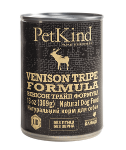 PetKind Venison Tripe Formula влажный корм в форме паштета для собак всех пород и возрастов (говядина, оленина, говяжий рубец)