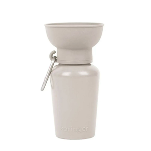 Springland Пляшка-Поїлка Для Собак Бежева Фото Зоомагазину Dog.Com.Ua