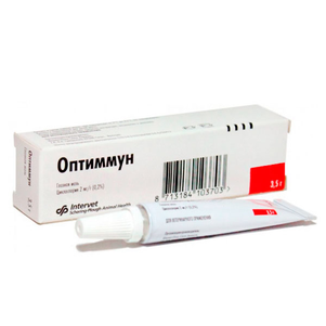 Intervet Оптиммун Глазная Мазь При Сухом Кератоконъюнктивите У Собак, 3,5 Г Фото Зоомагазина Dog.Com.Ua