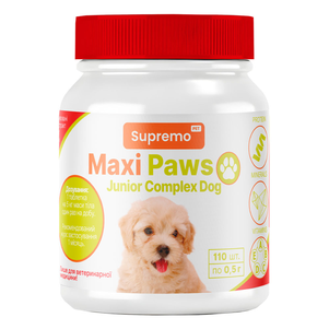 Maxi Paws Junior Complex Витамины Для Собак Юниоров Фото Зоомагазина Dog.Com.Ua