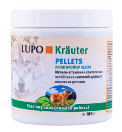 Luposan Мультивитаминный комплекс LUPO Krauter Pellets (пеллеты)