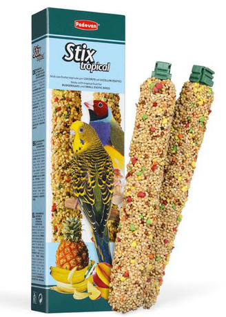 Padovan STIX TROPICAL cocorite/esotici Додатковий корм для хвилястих папуг та маленьких екзотичних птахів