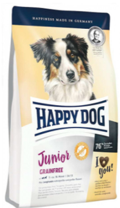 Happy Dog Junior Grainfree беззерновий корм для цуценят з чутливим травленням (птиця і картопля)