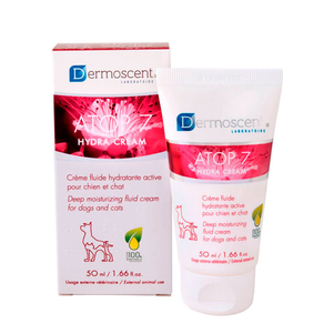 Dermoscent ATOP 7 Hydra Cream увлажняющий жидкий крем при аллергии и атопии у кошек и собак, 50 мл